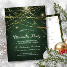 Feierliche Sparkling Gold String Lights Party