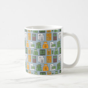 Feierliche Steuersaison mit Spaß Kaffeetasse