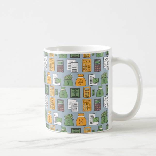 Feierliche Steuersaison mit Spaß Kaffeetasse (Rechts)