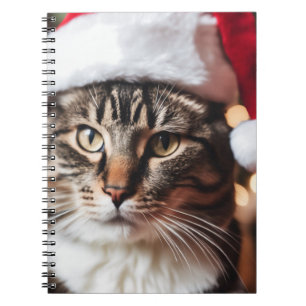 Feierliche Tabby Notizblock