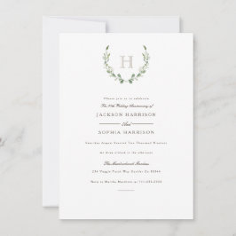 Feierliche und rustikale Feiertage Einladung