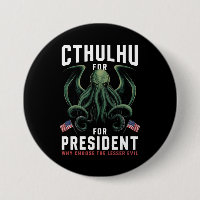 Feierliche Wahlen 2024 Cthulhu für den Präsidenten