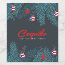Feierliche Weihnachten Coquito Puerto Rico