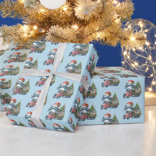 Feierliche Weihnachten Geschenkpapier