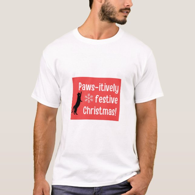 Feierliche Weihnachten! T-Shirt (Vorderseite)