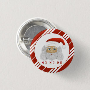 Feierliche Weihnachtsfeier HO HO Weihnachten Button