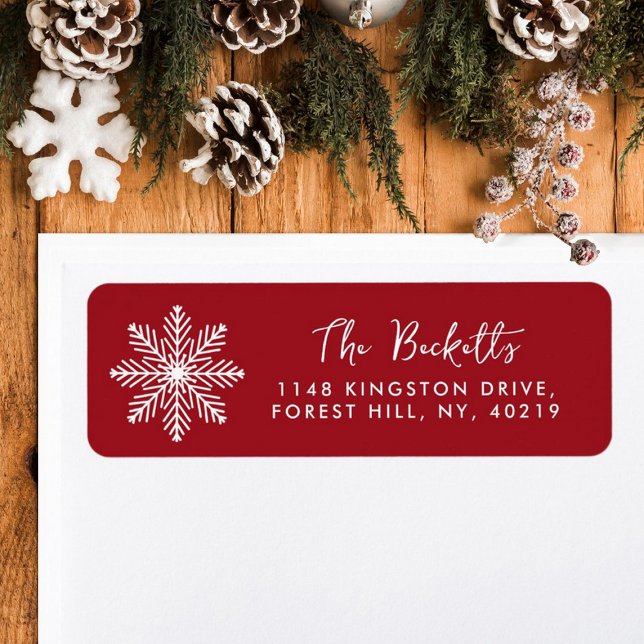 Feierliche Weihnachtsfeiertage mit Schneeflocken (Von Creator hochgeladen)