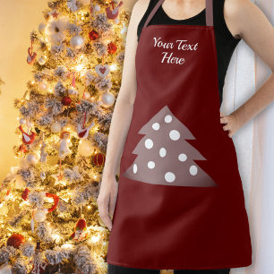 Feierliche Weihnachtsfeiertage Schürze