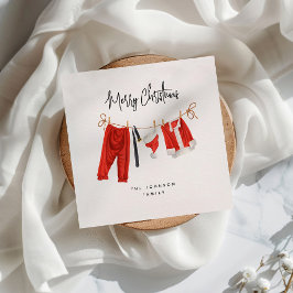 Feierliche Weihnachtsfeiertage Serviette