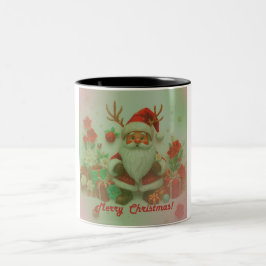 Feierliche Weihnachtsgeschenke - Chef in jedem Sip Zweifarbige Tasse