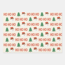 Feierliche Weihnachtsgeschenke Wrap Sheets mit Wei Geschenkpapier Set