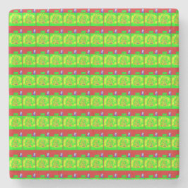 Feierliche Weihnachtsgeschichte "Merry" Steinuntersetzer