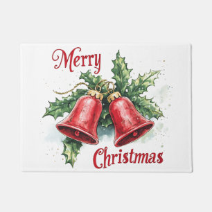 Feierliche Weihnachtsglocken Doormat Fußmatte