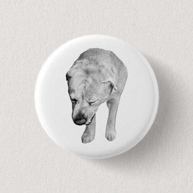 Feierlicher Augenzwinkern, Abzeichen aus schattige Button (Vorderseite)