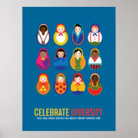 Feierlicher Diversity Multikultureller Tag