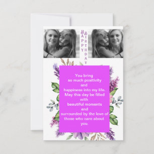 Feierlicher Geburtstag eines Freundes Karte