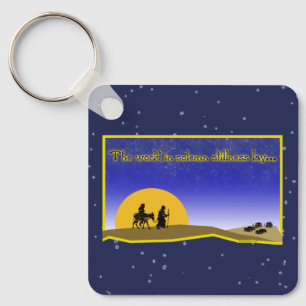 Feierlicher Stillstand Schlüsselanhänger