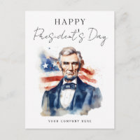 Feierlicher Tag des Präsidenten Abraham Lincoln Bu