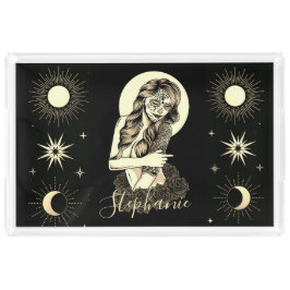 Feierlicher Tag des Toten Designs Acryl Tablett