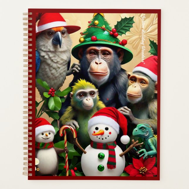 "Feierlicher Weihnachtsschrei" Planer (Vorderseite)
