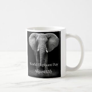 Feierlicher Weltleitentag: Majestic Design Kaffeetasse