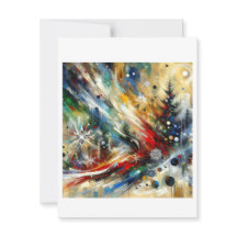 Feierlicher Wille: Abstrakte Weihnachten des Expre