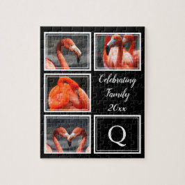 FEIERLICHES FAMILIENFoto Anpassbarer Sake Puzzle