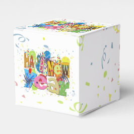 Feierliches Glück Neues Jahr Geschenkschachtel