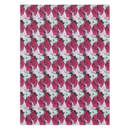 Feierliches Poinsettias Pattern Urlaub Tischdecke