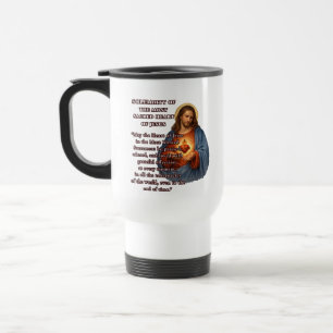 Feierlichkeit des Heiligen Herzens Jesu Gebet Reisebecher