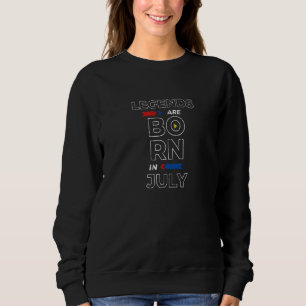 Feierlichkeiten Geburtmonat Legenden Geboren im Ju Sweatshirt