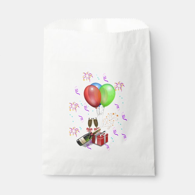 Feierlichkeiten Geschenktütchen (Vorderseite)