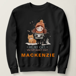 Feierlichkeiten: Gewohnter Winter Chat Weihnachten Sweatshirt