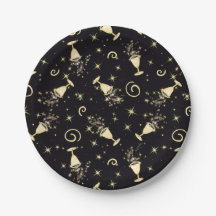 Feierlichkeiten Gold & Black Cocktails & Stars