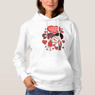 Feierlichkeiten zum "glücklichen Valentinstag" Hoodie
