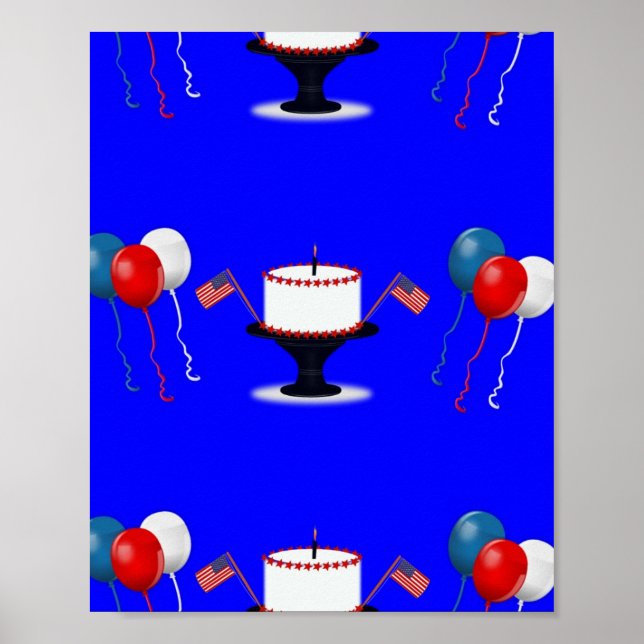 Feierlichkeiten zum Unabhängigkeitstag zum Thema Poster (Vorne)