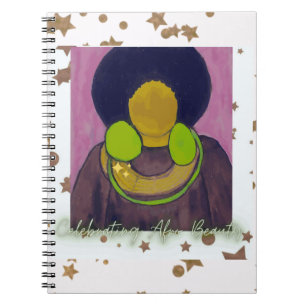 Feiern Afro Beauty Notizblock