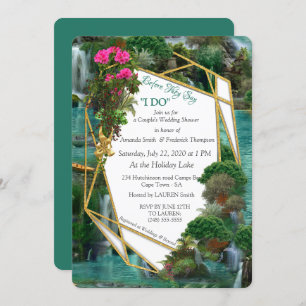 Feiern am magischen Fantasy-See Einladung