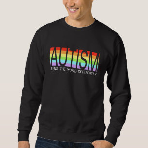Feiern Autistische Pride Tag Autismus Bewusstsein Sweatshirt