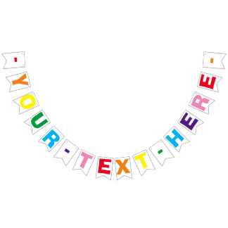 FEIERN! 🎉 Benutzerdefinierte Party-Banner-Girland Wimpelkette