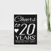 Feiern bis 20 Jahre Verheiratete Paare 20. Hochzei