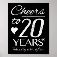 Feiern bis 20 Jahre Verheiratete Paare 20. Hochzei