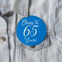 Feiern bis 65 Jahre Blaue Geburtstagspartei