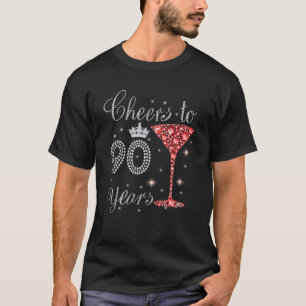 Feiern bis 90 Jahre 50. Geburtstag Königin Mama Om T-Shirt
