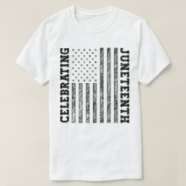 Feiern der 19. Junitagung in Bedrängnis geratenen T-Shirt