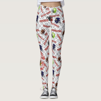 Feiern der American Football Time Leggings