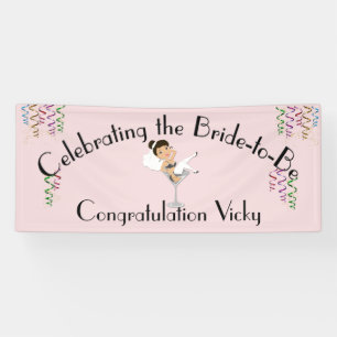 Feiern der Braut zum Duschen / Party Banner