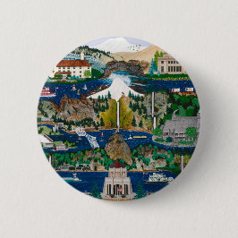 Feiern der Columbia-Schlucht Button
