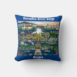 Feiern der Columbia-Schlucht Kissen