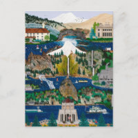 Feiern der Columbia-Schlucht